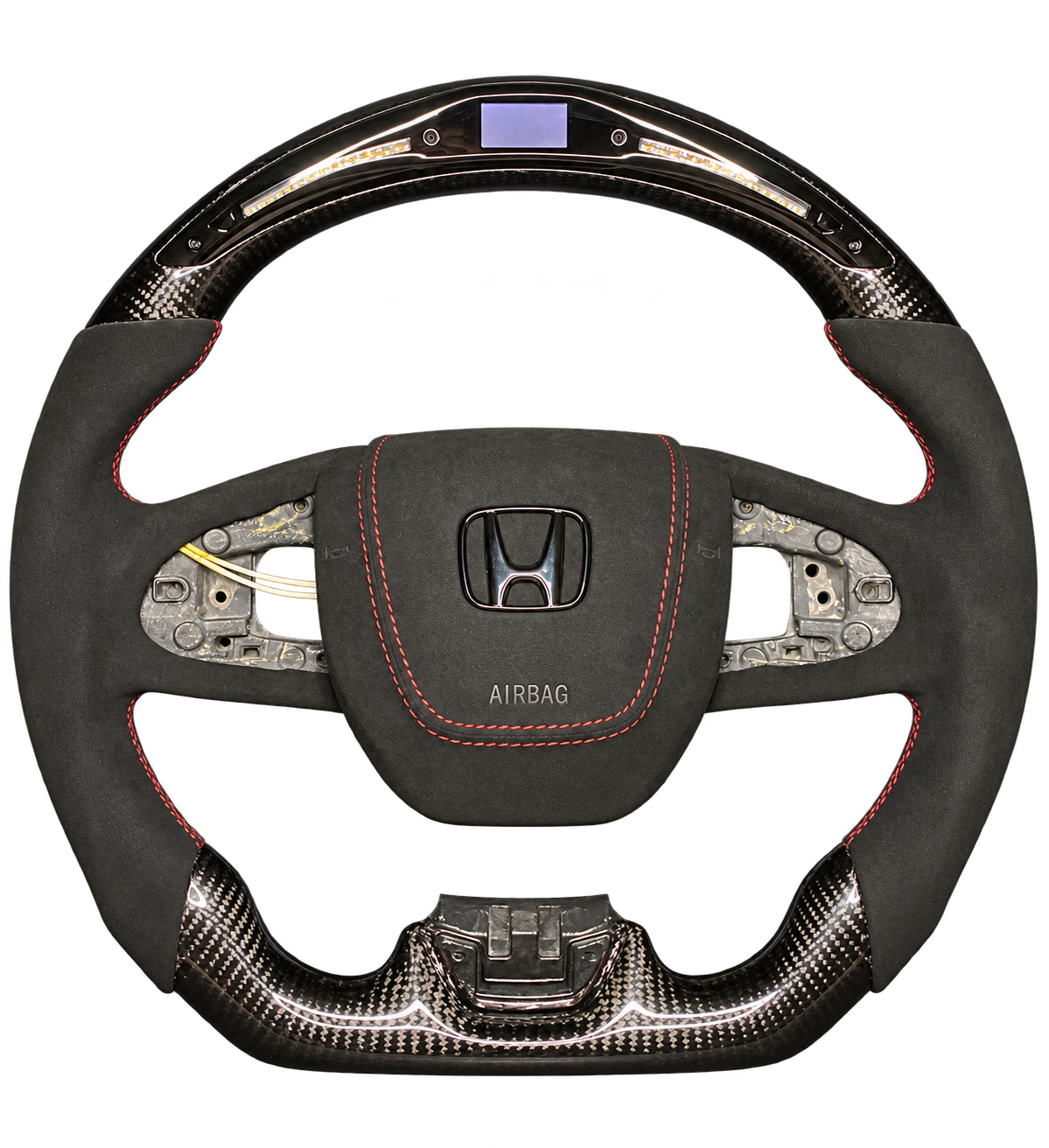 Honda carbone avec affichage numérique