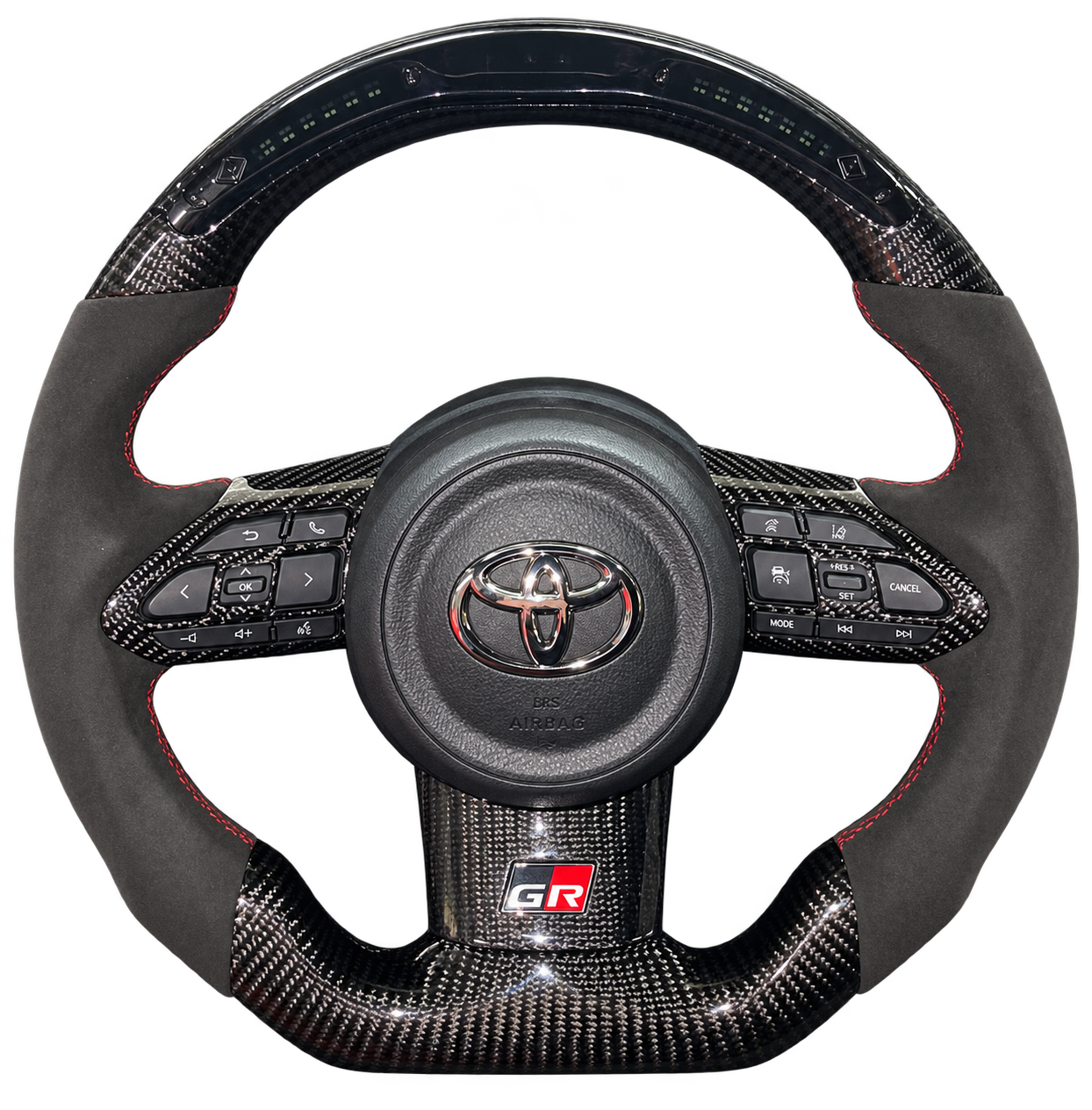 Toyota Yaris GR carbone avec affichage numérique